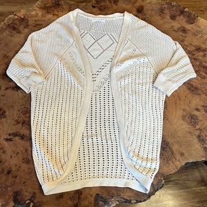 Knit sweater, duster, crochet sweater, crochet sweater duster, sweater